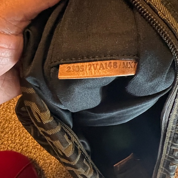 Vintage UNISEX Fendi Zucca FF Monogram Messenger Bag - Picture 11 of 14